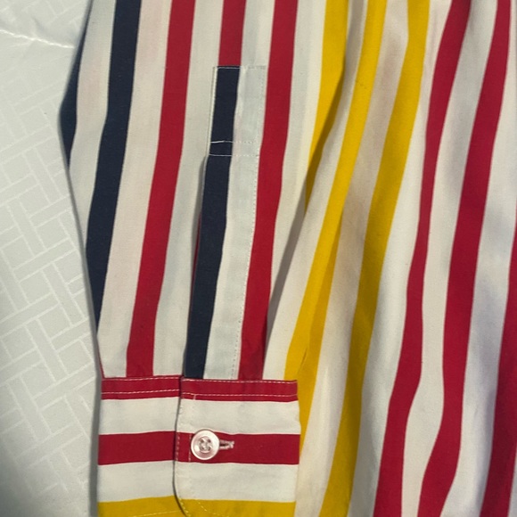 Vintage Huntington Ridge Stripped Button up - Picture 4 of 4